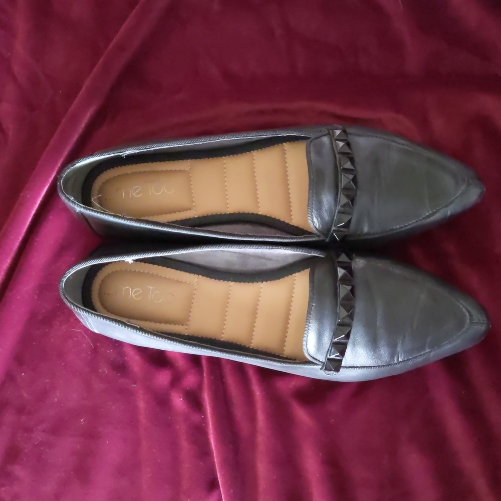 Me Too Leather Loafers Blue